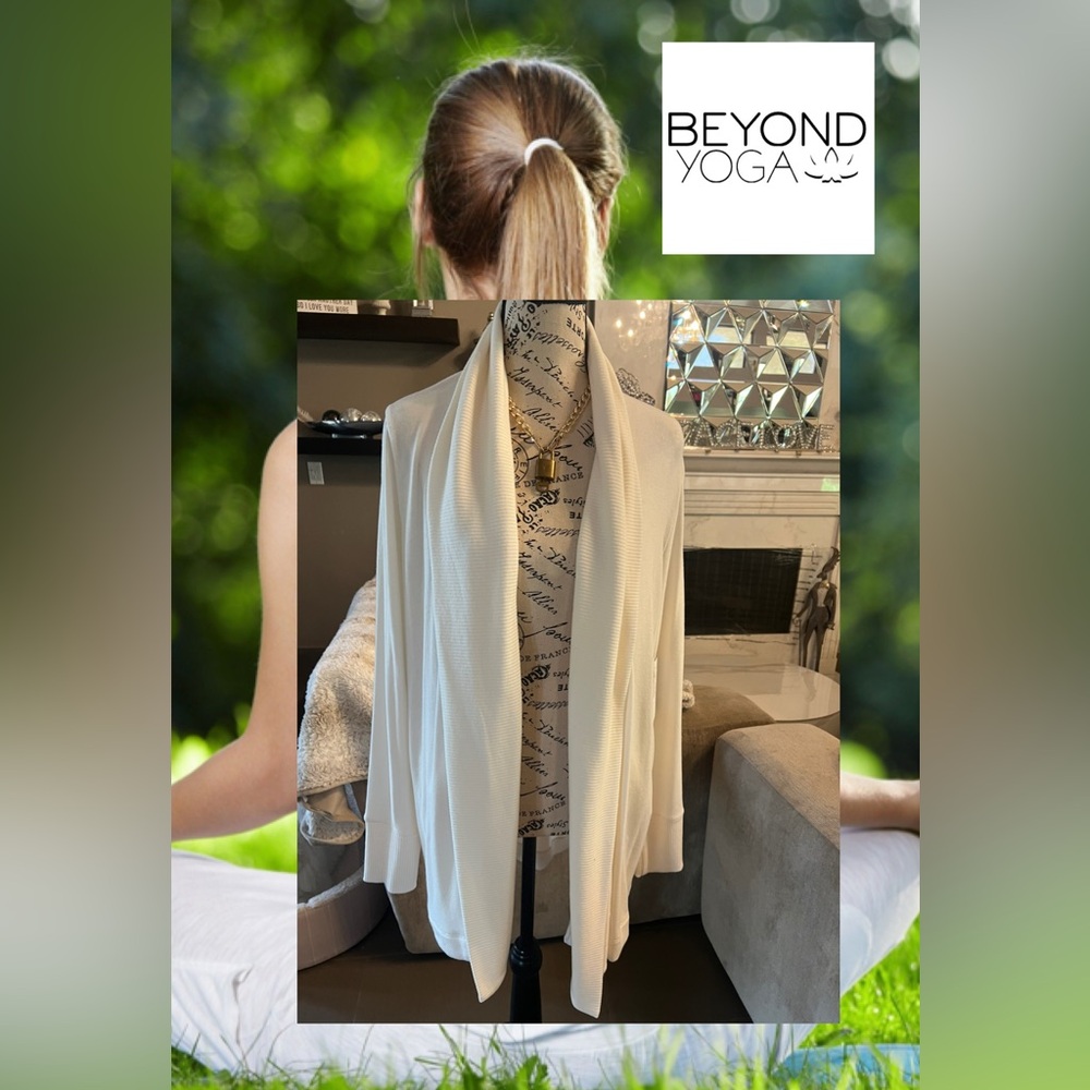 ๐ Beyond Yoga Relaxed Rib Cardigan - Picture 1 of 17